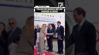 Italian Prime Minister Giorgia Meloni Arrives In Japan To Boost Ties With Counterpart Sanae Takaichi