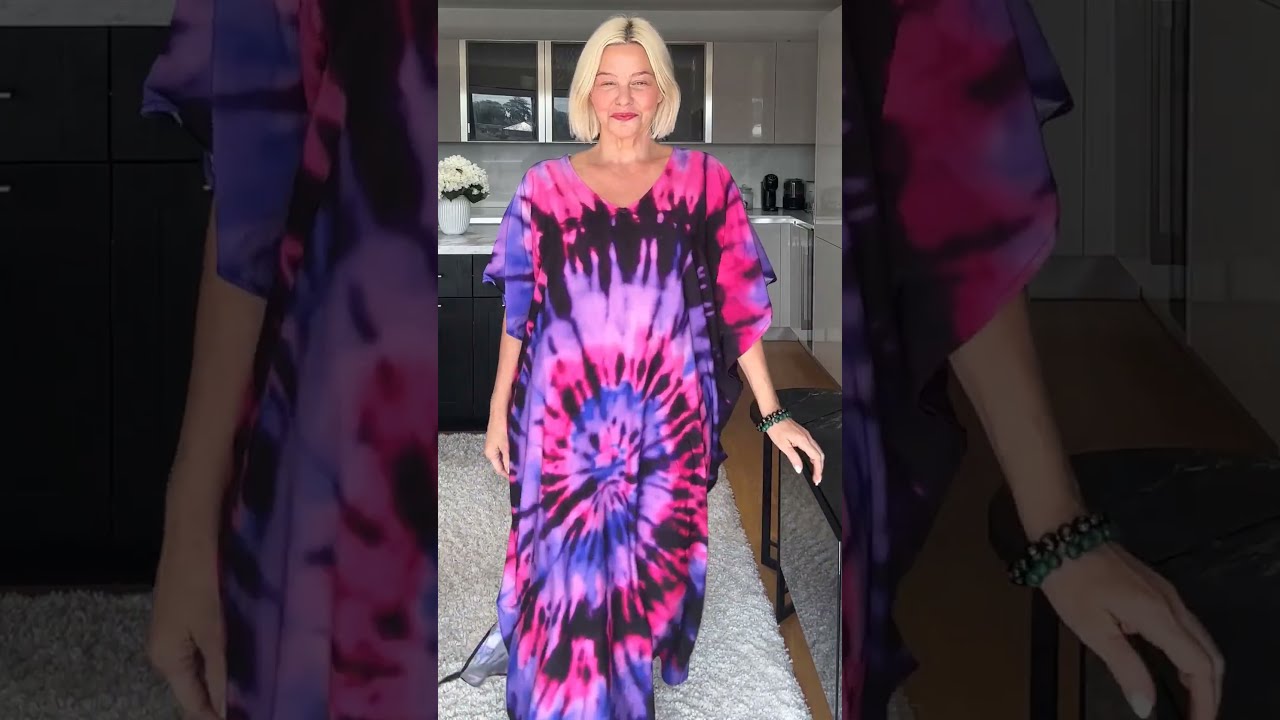 Colour Comfort And Compliments In One Caftan
