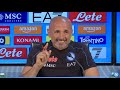 La conferenza stampa di Mister Spalletti alla vigilia di Napoli - Cagliari