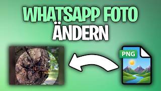 How to Change Your WhatsApp Photo - Profile Picture Tutorial