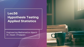 Lec36/Hypothesis Testing/t Test for Correlation Coefficient
