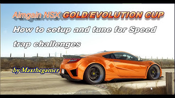 CSR 2 | CSR Racing 2 : Aimgain GT NSX, how to beat speed traps, with tune for Golden/Evo Cup.