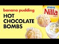 Banana Pudding Hot Chocolate Bombs | So Tasty