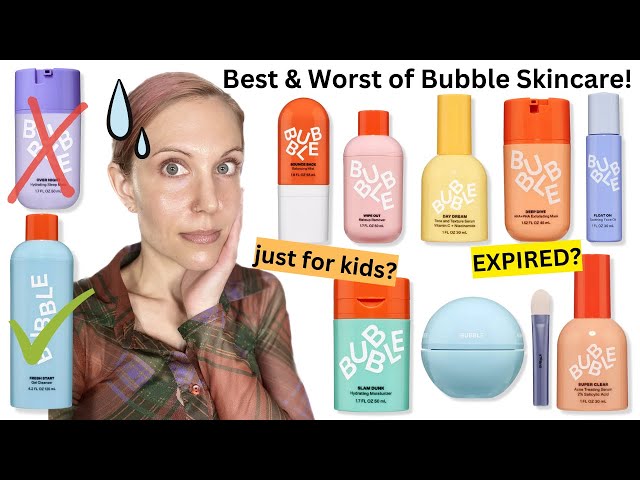 Bubble Skincare Product Review