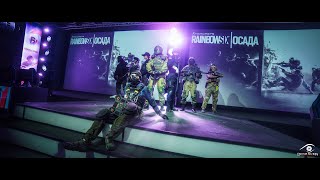 Russian Rainbow Six Siege cosplay-performance (Russian Championship 2018, March) [ENG SUB]