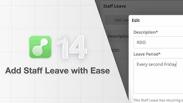 Add Leave in the Dispatch Board — ServiceM8 14 🚀