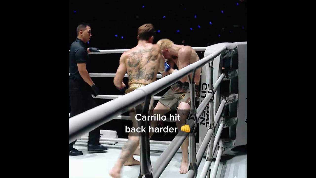 Paid back with interest 👊💥 Can Nico Carrillo finish Zhou Jiaqiang at ONE Fight Night 46?