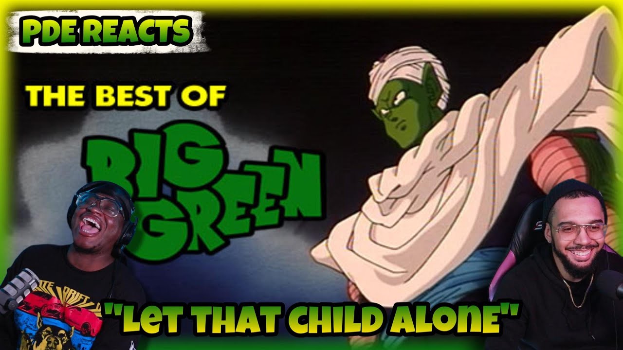 PDE Reacts | DragonBall Z: Best Parts Of The Big Green Dub