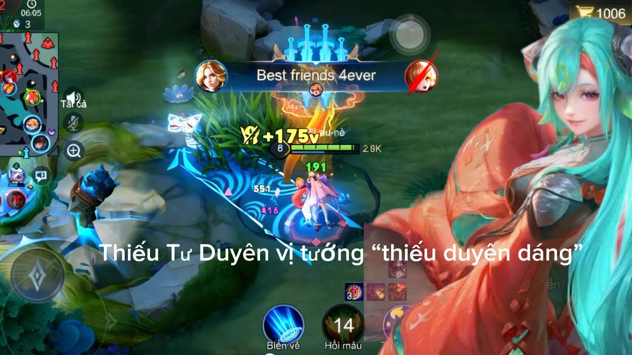 [T3L] Thiếu Tư Duyên(dianna)vị tướng matday nhất VGVD#lauriel #lienquanmobile #highlights 