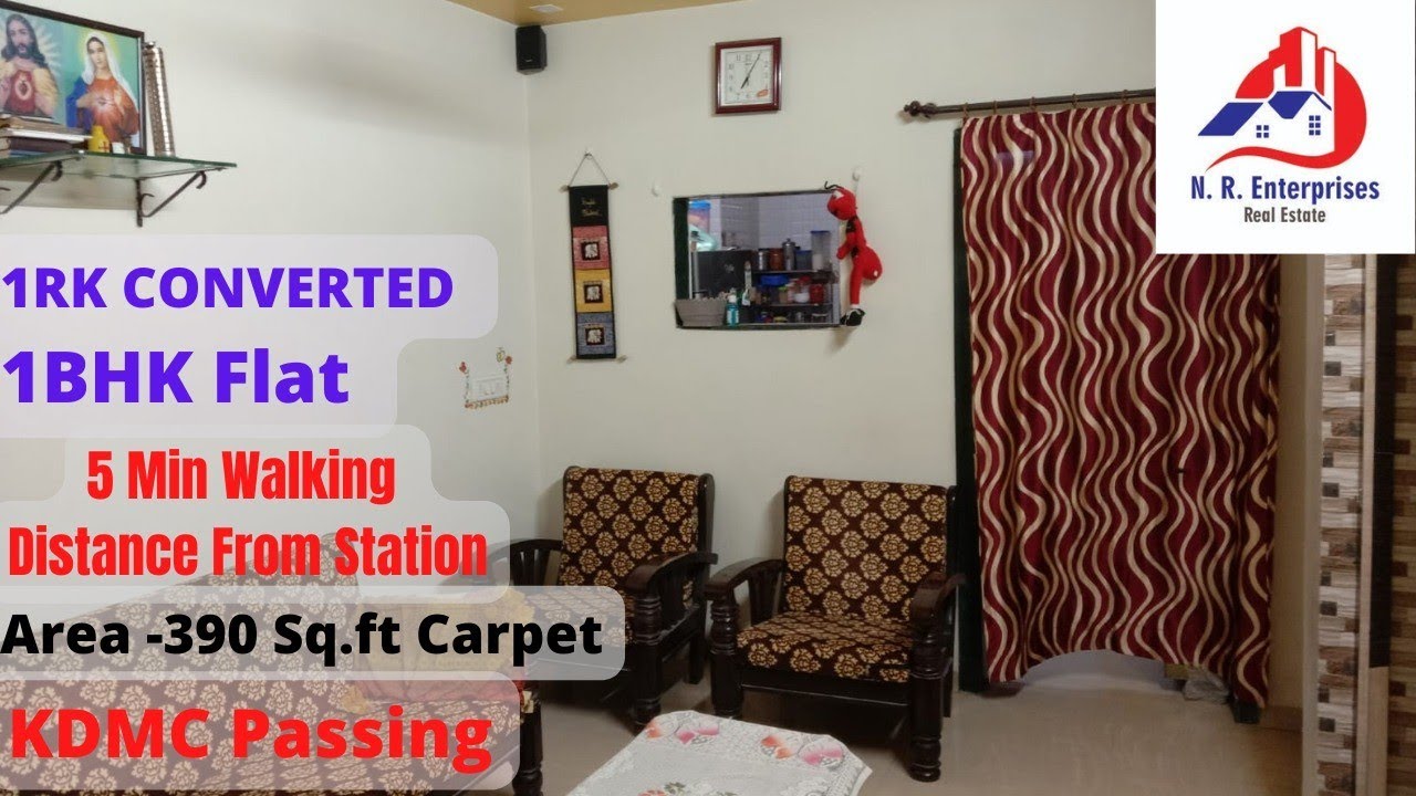 1RK CONVERTED 1BHK FLAT || 2Min working Distance from Dombivali station ||Call-9987231881