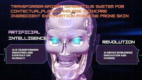 Transformer-Based Generative System for Plain-Language Skincare Ingredient Explanations