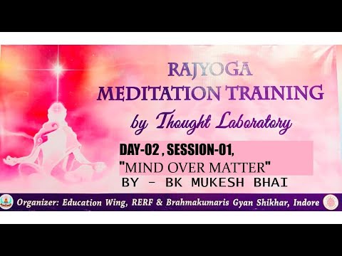 RAJYOGA MEDITATION TRAINING BY ''THOUGHT LABORATORY '' , 10 -AUG -2024 ...