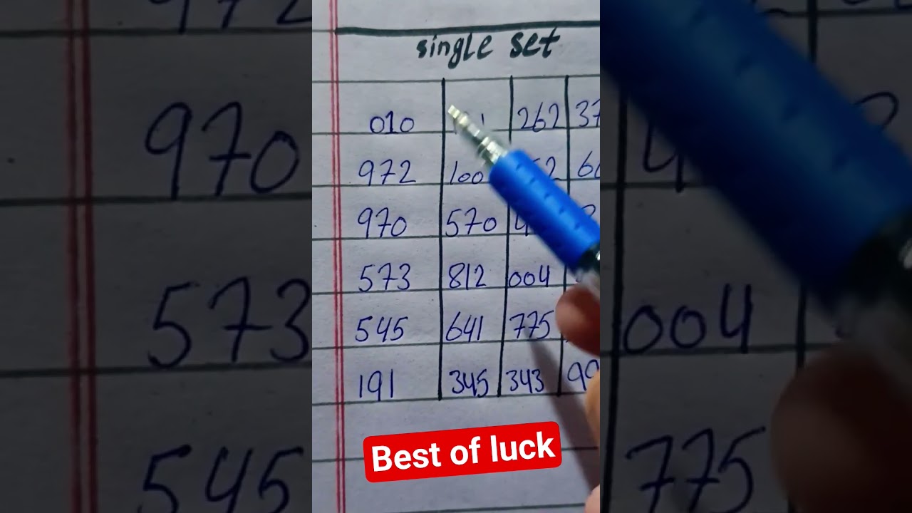 thai lottery 3up total. 01/11/2025.
