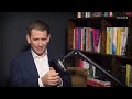 Sebastian Kurz: Krieg, KI und das Treffen mit Kickl