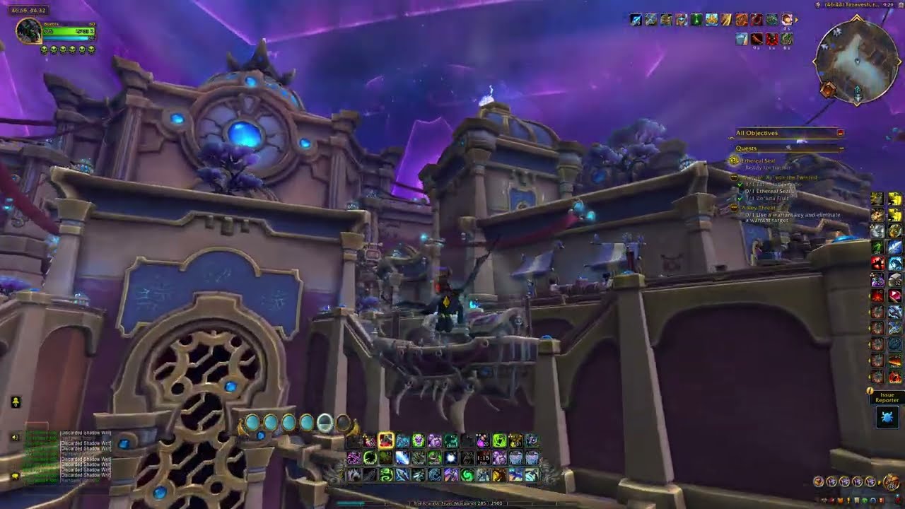 Zo'kita Fruit, Tazavesh Facade & A Threat, WoW TWW Quests