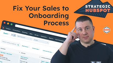 How to Automate Your Sales-to-Onboarding Handoff in HubSpot | Strategic HubSpot Tutorial