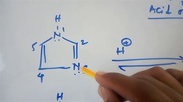 Imidazole, acidic or basic