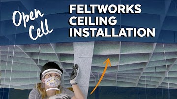 Open Cell Ceilings Installation | FELTWORKS Open Cell | Armstrong Ceiling Solutions