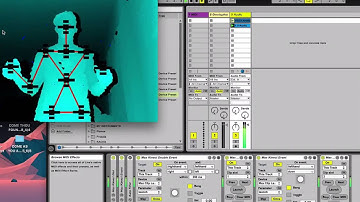 Ableton & Kinect midi control