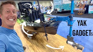 Yak Gadget Kayak Motor Mounts, Anchors and Storage at ICAST