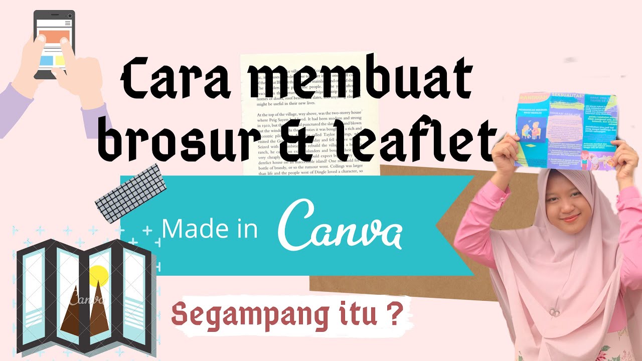 Cara Membuat Brosur Di Android Dan Iphone Dengan Canva Youtube