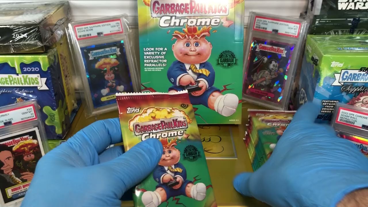GPK Garbage Pail Kids Chrome Series 5 Hobby Box Break! Case Box 12