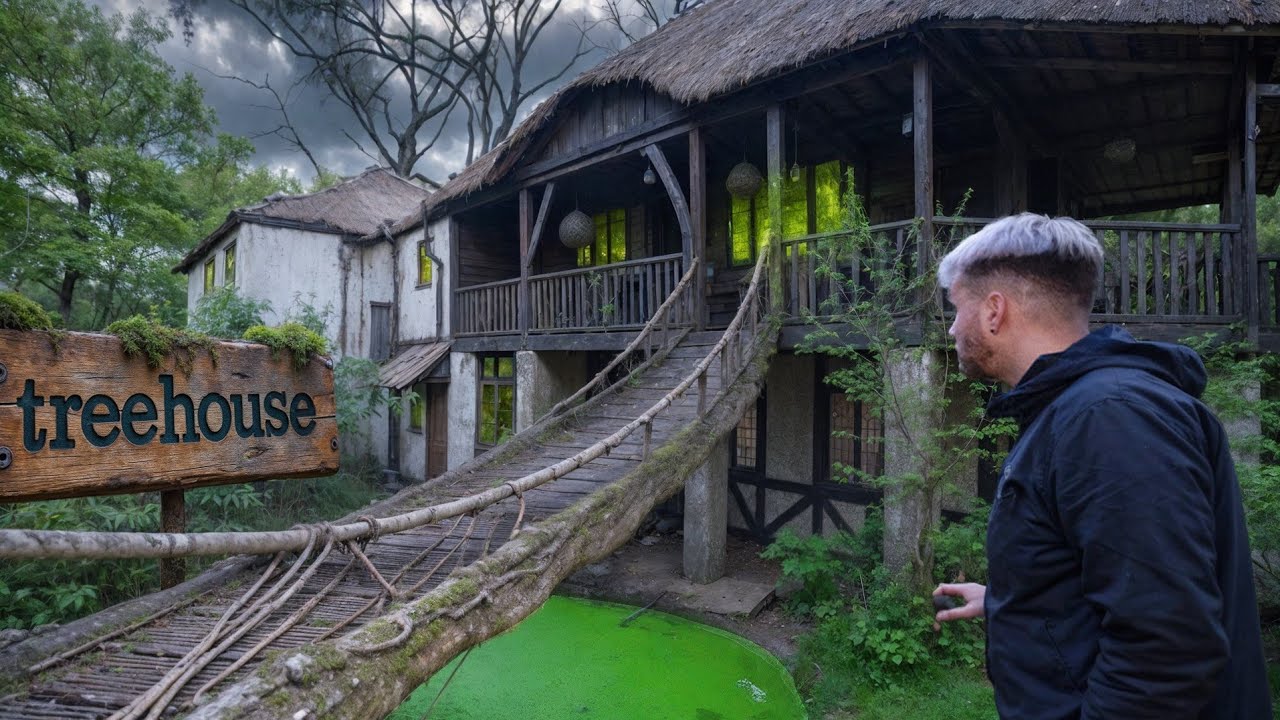 The Abandoned Treehouse Mansion Worth Millions (Exploring The Richest Family's Home In UK)