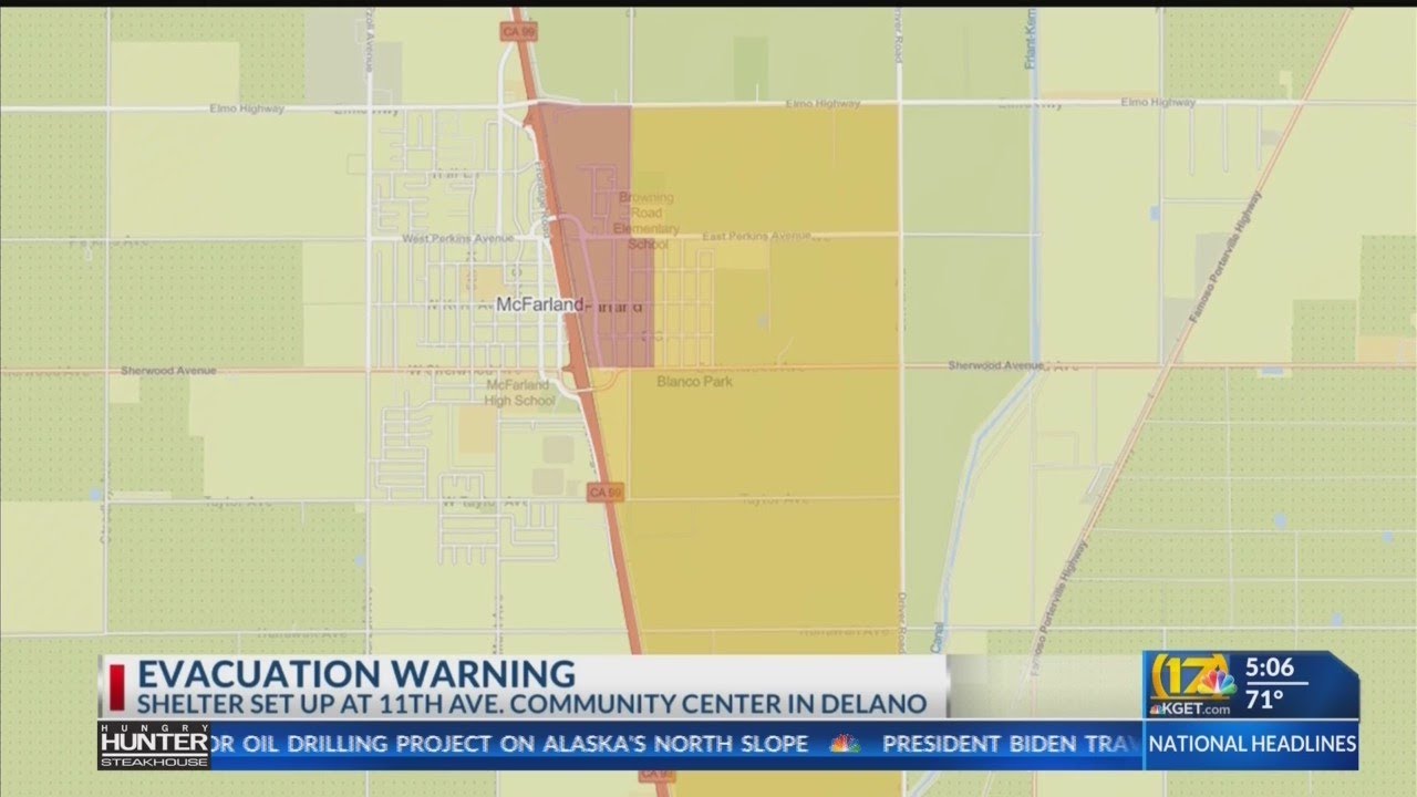 New evacuation center opens in Delano amid storm YouTube