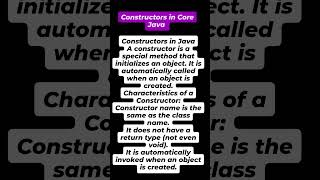 &quot;Mastering Constructors in Java: Unlock the Power of Object Initialization!&quot;