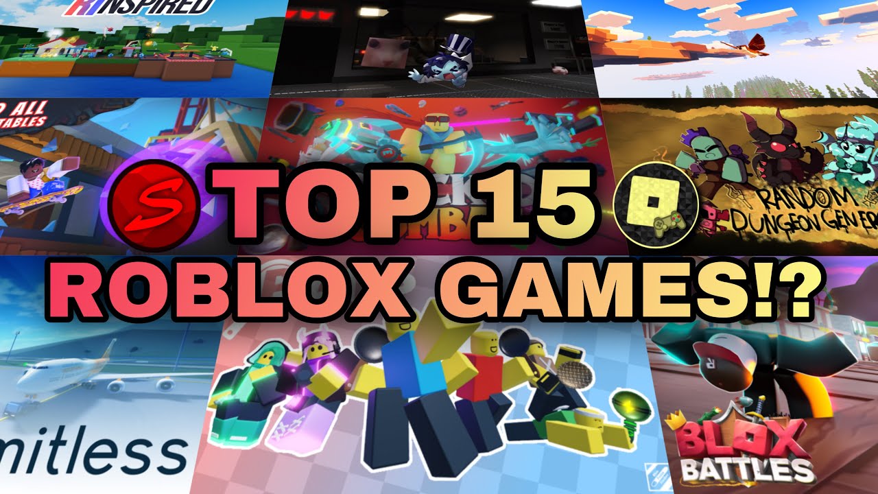 TOP 15 ROBLOX GAMES YOU NEED TO TRY 2023 (6/12/2023) - YouTube