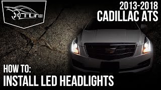 X-tune Installation Video: 2013-2018 Cadillac ATS  - LED Headlights