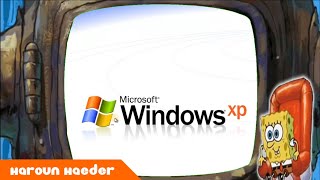 Spongebob Watches Windows Xp Tour On Tv