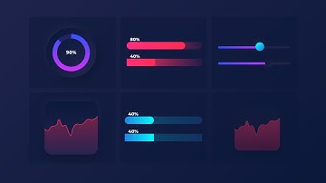 UI/UX components Design  ( Neumorphism ) ★Adobe Illustrator★ DanishGraphics ✓