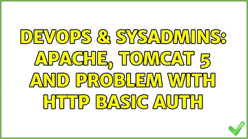 DevOps & SysAdmins: Apache, Tomcat 5 and problem with HTTP basic auth