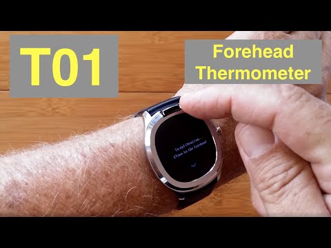 Bakeey T01 Forehead Temperature IP67 Waterproof Health Smartwatch: Unboxing and 1st Look