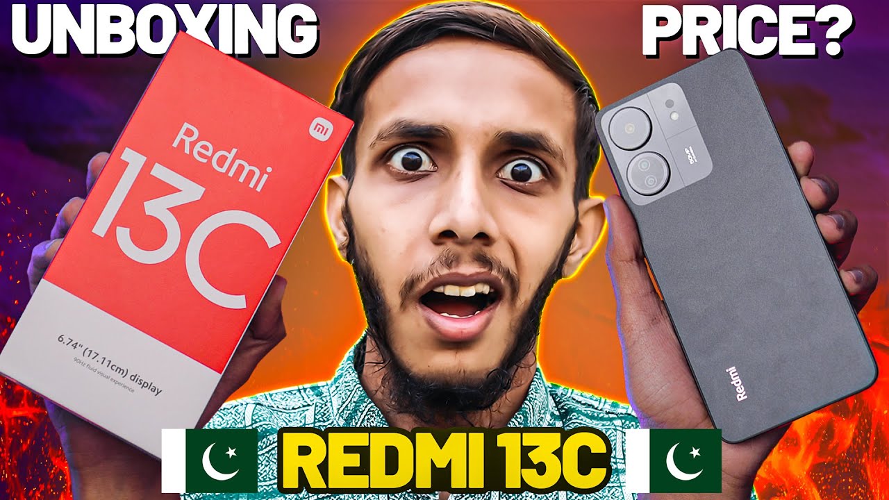 Redmi 13c unboxing in Pakistan | Redmi 13x Price in Pakistan | Redmi ...