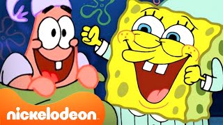 SpongeBob | Tiap SpongeBob Menginap! 😴 | Kompilasi 45 Menit | Nickelodeon Bahasa