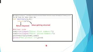 User Defined Functions in Python