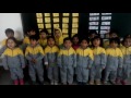 Jana Gana mana by Nursery children