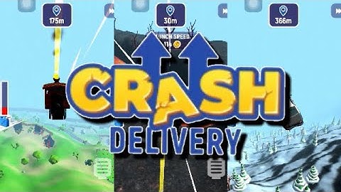 Crash delivery gameplay | unlock maps, vehicles | game review