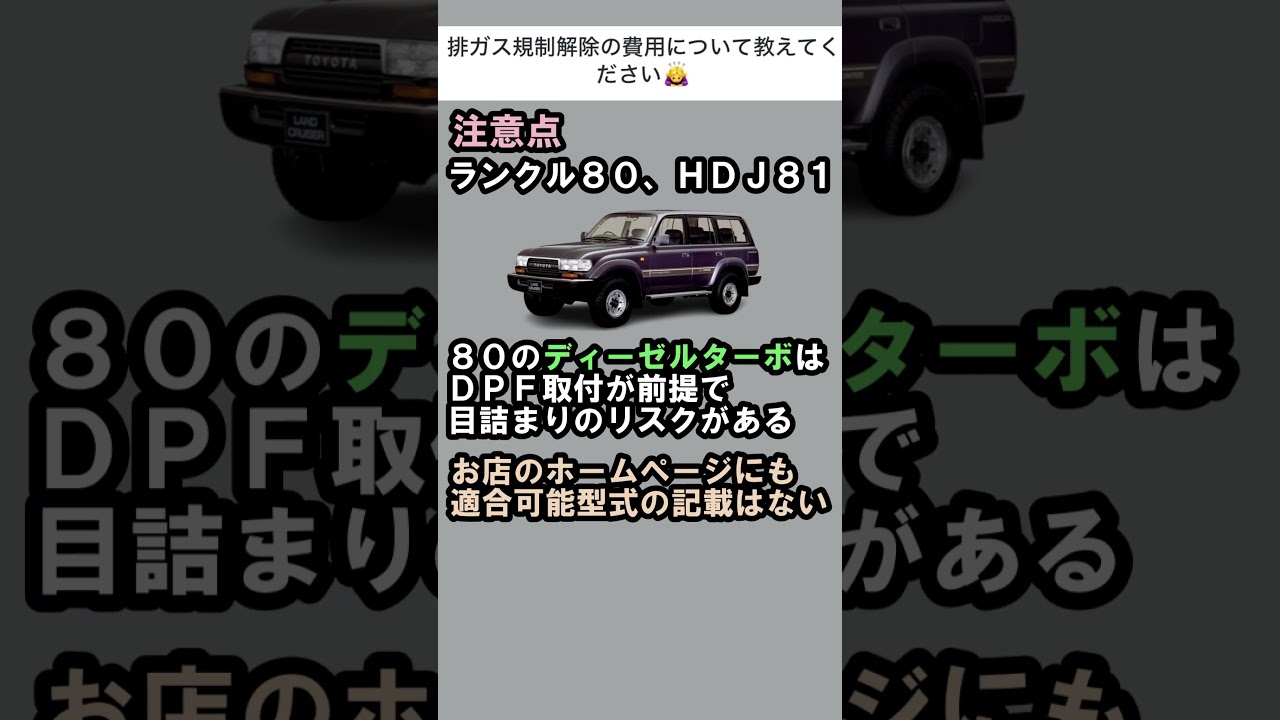 Cost of lifting exhaust gas regulations, Eco Miyabi - YouTube