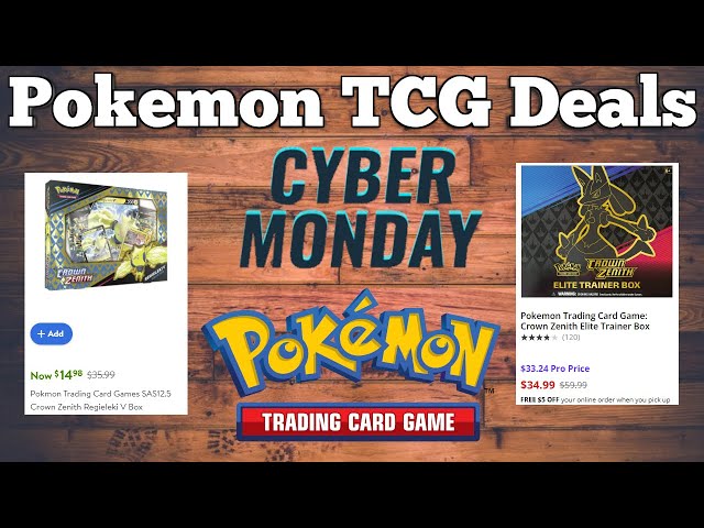 The BEST Pokemon TCG Deals For Cyber Monday - YouTube