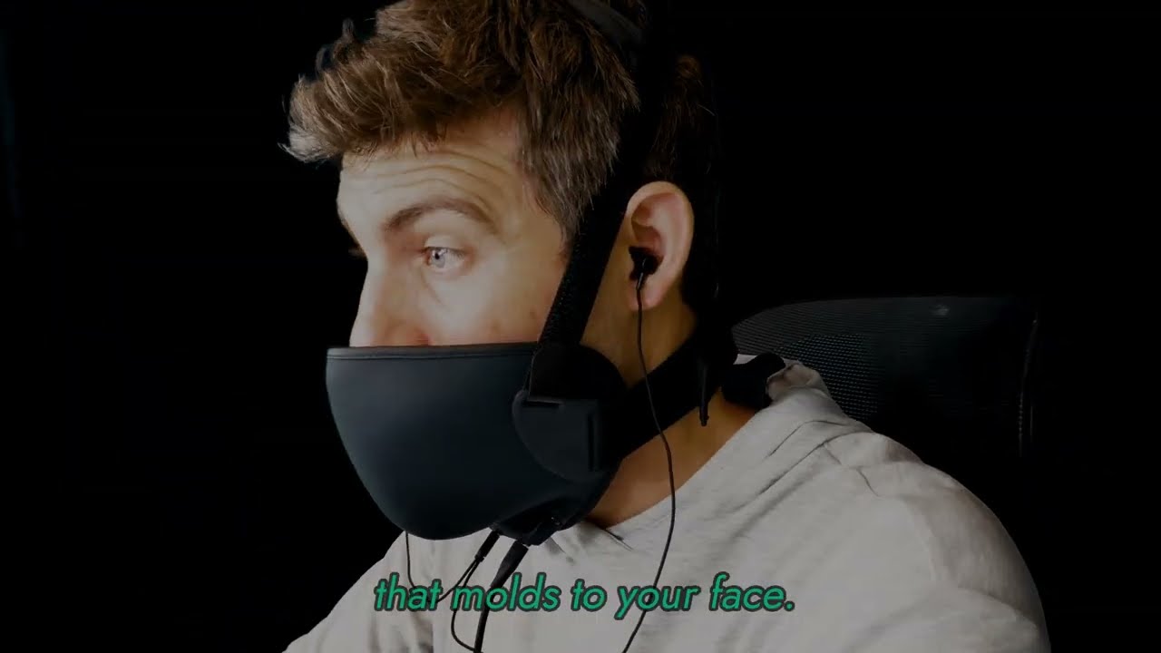 VEKTA Soundproof Mask | BECAUSE WHISPERING IS NOT AN OPTION | From