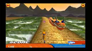 Man Dragon Run 3D screenshot 1