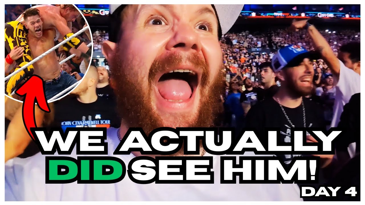 We went to WWE CLASH IN PARIS! - Paris VLOG - Day 4