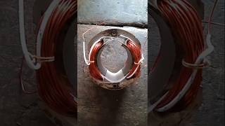 14 inch Hitachi Cutter Machine Field Coil Winding | 14 inch pipe cutter coil winding | #shots