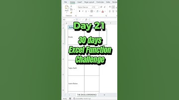Day 21 of 30 days excel function challenge - IMAGE🔥 #excelexperience