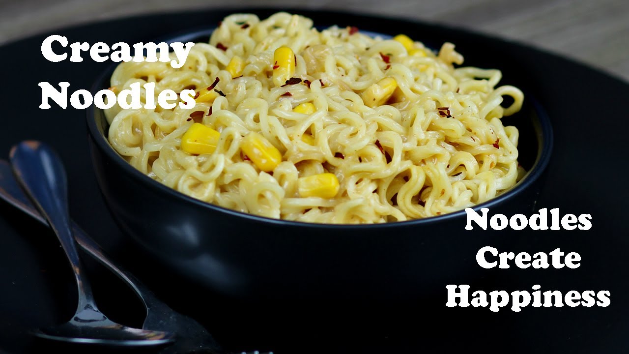 Сливочная лапша: история любви для любителей лапши! 🍜💖