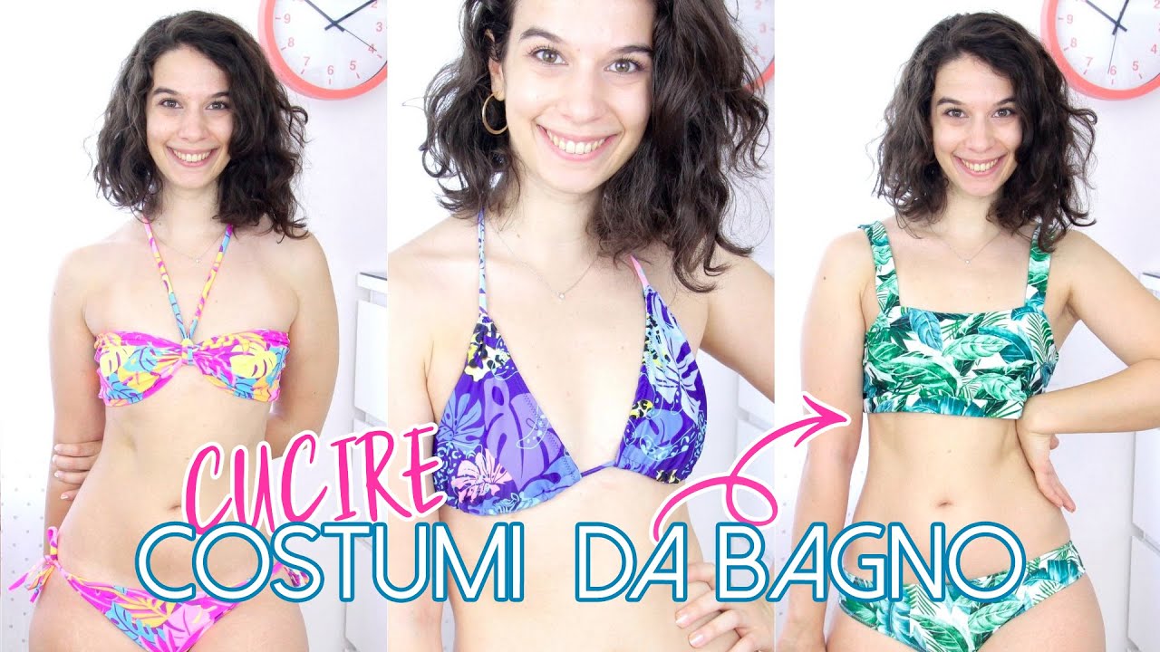 Come cucire un costume da bagno per l'estate e vivere felici! 😍 | Un punto alla volta