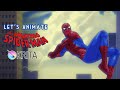 Lets animate  krita amazing spider man 4 days